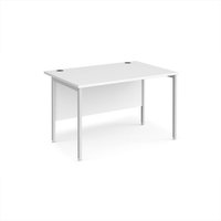 Click to view product details and reviews for Office Desk 1200mm Rectangular Desk With H Frame Leg White Tops With White Frames 800mm Depth Maestro 25. Click to view product details and reviews for Office Desk 1200mm Rectangular Desk With H Frame Leg White Tops With White Frames 800mm Depth Maestro 25.