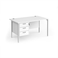 Click to view product details and reviews for Office Desk Rectangular Desk 1400mm With Pedestal White Top With White Frame 800mm Depth Maestro 25 Mh14p3whwh. Click to view product details and reviews for Office Desk Rectangular Desk 1400mm With Pedestal White Top With White Frame 800mm Depth Maestro 25 Mh14p3whwh.