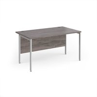 Click to view product details and reviews for Maestro 25 Straight Desk 1400mm X 800mm Silver H Frame Leg Grey Oak Top. Click to view product details and reviews for Maestro 25 Straight Desk 1400mm X 800mm Silver H Frame Leg Grey Oak Top.