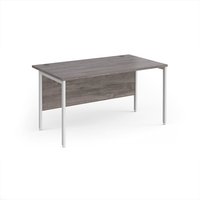 Click to view product details and reviews for Maestro 25 Straight Desk 1400mm X 800mm White H Frame Leg Grey Oak Top. Click to view product details and reviews for Maestro 25 Straight Desk 1400mm X 800mm White H Frame Leg Grey Oak Top.