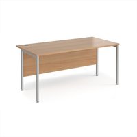 Click to view product details and reviews for Maestro 25 Straight Desk 1600mm X 800mm Silver H Frame Leg Beech Top. Click to view product details and reviews for Maestro 25 Straight Desk 1600mm X 800mm Silver H Frame Leg Beech Top.
