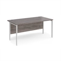 Click to view product details and reviews for Maestro 25 Straight Desk 1600mm X 800mm White H Frame Leg Grey Oak Top. Click to view product details and reviews for Maestro 25 Straight Desk 1600mm X 800mm White H Frame Leg Grey Oak Top.