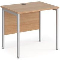 Click to view product details and reviews for Maestro 25 Straight Desk 800mm X 600mm Silver H Frame Leg Beech Top. Click to view product details and reviews for Maestro 25 Straight Desk 800mm X 600mm Silver H Frame Leg Beech Top.