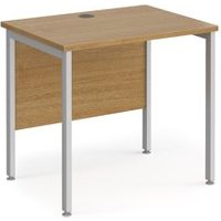 Click to view product details and reviews for Maestro 25 Straight Desk 800mm X 600mm Silver H Frame Leg Oak Top. Click to view product details and reviews for Maestro 25 Straight Desk 800mm X 600mm Silver H Frame Leg Oak Top.