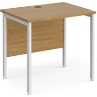 Click to view product details and reviews for Maestro 25 Straight Desk 800mm X 600mm White H Frame Leg Oak Top. Click to view product details and reviews for Maestro 25 Straight Desk 800mm X 600mm White H Frame Leg Oak Top.