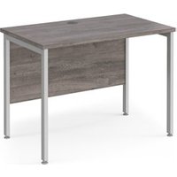 Click to view product details and reviews for Maestro 25 Straight Desk 1000mm X 600mm Silver H Frame Leg Grey Oak Top. Click to view product details and reviews for Maestro 25 Straight Desk 1000mm X 600mm Silver H Frame Leg Grey Oak Top.