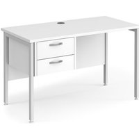 Click to view product details and reviews for Office Desk Rectangular Desk 1200mm With Pedestal White Top With White Frame 600mm Depth Maestro 25 Mh612p2whwh. Click to view product details and reviews for Office Desk Rectangular Desk 1200mm With Pedestal White Top With White Frame 600mm Depth Maestro 25 Mh612p2whwh.