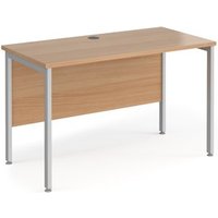 Click to view product details and reviews for Office Desk 1200mm Rectangular Desk With H Frame Leg Beech Tops With Silver Frames 600mm Depth Maestro 25. Click to view product details and reviews for Office Desk 1200mm Rectangular Desk With H Frame Leg Beech Tops With Silver Frames 600mm Depth Maestro 25.