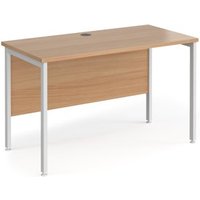 Click to view product details and reviews for Office Desk 1200mm Rectangular Desk With H Frame Leg Beech Tops With White Frames 600mm Depth Maestro 25. Click to view product details and reviews for Office Desk 1200mm Rectangular Desk With H Frame Leg Beech Tops With White Frames 600mm Depth Maestro 25.