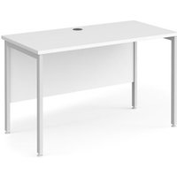 Click to view product details and reviews for Office Desk 1200mm Rectangular Desk With H Frame Leg White Tops With White Frames 600mm Depth Maestro 25. Click to view product details and reviews for Office Desk 1200mm Rectangular Desk With H Frame Leg White Tops With White Frames 600mm Depth Maestro 25.