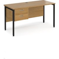 Click to view product details and reviews for Office Desk Rectangular Desk 1400mm With Pedestal Oak Top With Black Frame 600mm Depth Maestro 25 Mh614p2ko. Click to view product details and reviews for Office Desk Rectangular Desk 1400mm With Pedestal Oak Top With Black Frame 600mm Depth Maestro 25 Mh614p2ko.