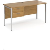 Click to view product details and reviews for Office Desk Rectangular Desk 1400mm With Pedestal Oak Top With Silver Frame 600mm Depth Maestro 25 Mh614p2so. Click to view product details and reviews for Office Desk Rectangular Desk 1400mm With Pedestal Oak Top With Silver Frame 600mm Depth Maestro 25 Mh614p2so.