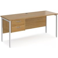 Click to view product details and reviews for Office Desk Rectangular Desk 1600mm With Pedestal Oak Top With White Frame 600mm Depth Maestro 25 Mh616p2who. Click to view product details and reviews for Office Desk Rectangular Desk 1600mm With Pedestal Oak Top With White Frame 600mm Depth Maestro 25 Mh616p2who.