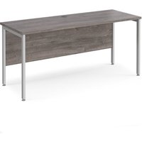 Click to view product details and reviews for Maestro 25 Straight Desk 1600mm X 600mm Silver H Frame Leg Grey Oak Top. Click to view product details and reviews for Maestro 25 Straight Desk 1600mm X 600mm Silver H Frame Leg Grey Oak Top.