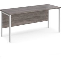 Click to view product details and reviews for Maestro 25 Straight Desk 1600mm X 600mm White H Frame Leg Grey Oak Top. Click to view product details and reviews for Maestro 25 Straight Desk 1600mm X 600mm White H Frame Leg Grey Oak Top.