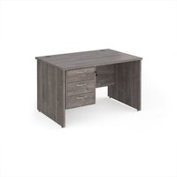 Click to view product details and reviews for Maestro 25 Straight Desk 1200mm X 800mm With 3 Drawer Pedestal Grey Oak Top With Panel End Leg. Click to view product details and reviews for Maestro 25 Straight Desk 1200mm X 800mm With 3 Drawer Pedestal Grey Oak Top With Panel End Leg.