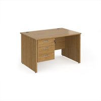 Click to view product details and reviews for Office Desk Rectangular Desk 1200mm With Pedestal Oak Top And Panel End Leg 800mm Depth Maestro 25 Mp12p3o. Click to view product details and reviews for Office Desk Rectangular Desk 1200mm With Pedestal Oak Top And Panel End Leg 800mm Depth Maestro 25 Mp12p3o.