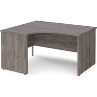 Click to view product details and reviews for Maestro 25 Left Hand Ergonomic Desk 1400mm Wide Grey Oak Top With Panel End Leg. Click to view product details and reviews for Maestro 25 Left Hand Ergonomic Desk 1400mm Wide Grey Oak Top With Panel End Leg.