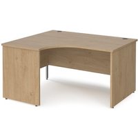 Click to view product details and reviews for Maestro 25 Left Hand Ergonomic Desk 1400mm Wide Kendal Oak Top With Panel End Leg. Click to view product details and reviews for Maestro 25 Left Hand Ergonomic Desk 1400mm Wide Kendal Oak Top With Panel End Leg.
