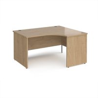 Click to view product details and reviews for Maestro 25 Right Hand Ergonomic Desk 1400mm Wide Kendal Oak Top With Panel End Leg. Click to view product details and reviews for Maestro 25 Right Hand Ergonomic Desk 1400mm Wide Kendal Oak Top With Panel End Leg.