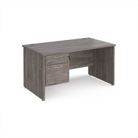 Click to view product details and reviews for Maestro 25 Straight Desk 1400mm X 800mm With 2 Drawer Pedestal Grey Oak Top With Panel End Leg. Click to view product details and reviews for Maestro 25 Straight Desk 1400mm X 800mm With 2 Drawer Pedestal Grey Oak Top With Panel End Leg.