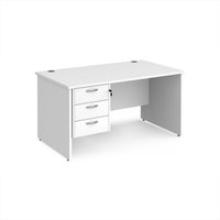 Click to view product details and reviews for Office Desk Rectangular Desk 1400mm With Pedestal White Top And Panel End Leg 800mm Depth Maestro 25 Mp14p3wh. Click to view product details and reviews for Office Desk Rectangular Desk 1400mm With Pedestal White Top And Panel End Leg 800mm Depth Maestro 25 Mp14p3wh.