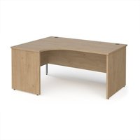 Click to view product details and reviews for Maestro 25 Left Hand Ergonomic Desk 1600mm Wide Kendal Oak Top With Panel End Leg. Click to view product details and reviews for Maestro 25 Left Hand Ergonomic Desk 1600mm Wide Kendal Oak Top With Panel End Leg.