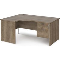 Click to view product details and reviews for Maestro 25 Left Hand Ergonomic Desk 1600mm Wide With 2 Drawer Pedestal Nebraska Oak Top With Panel End Leg. Click to view product details and reviews for Maestro 25 Left Hand Ergonomic Desk 1600mm Wide With 2 Drawer Pedestal Nebraska Oak Top With Panel End Leg.