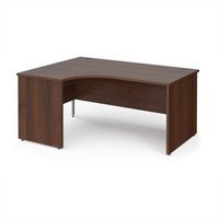 Click to view product details and reviews for Office Desk Left Hand Corner Desk 1600mm Walnut Top And Panel End Leg Maestro 25. Click to view product details and reviews for Office Desk Left Hand Corner Desk 1600mm Walnut Top And Panel End Leg Maestro 25.