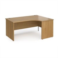 Click to view product details and reviews for Office Desk Right Hand Corner Desk 1600mm Oak Top And Panel End Leg Maestro 25. Click to view product details and reviews for Office Desk Right Hand Corner Desk 1600mm Oak Top And Panel End Leg Maestro 25.