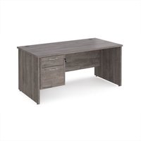Click to view product details and reviews for Maestro 25 Straight Desk 1600mm X 800mm With 2 Drawer Pedestal Grey Oak Top With Panel End Leg. Click to view product details and reviews for Maestro 25 Straight Desk 1600mm X 800mm With 2 Drawer Pedestal Grey Oak Top With Panel End Leg.