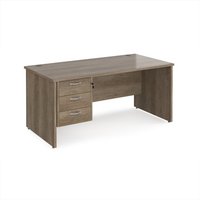 Click to view product details and reviews for Maestro 25 Straight Desk 1600mm X 800mm With 3 Drawer Pedestal Nebraska Oak Top With Panel End Leg. Click to view product details and reviews for Maestro 25 Straight Desk 1600mm X 800mm With 3 Drawer Pedestal Nebraska Oak Top With Panel End Leg.