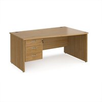 Click to view product details and reviews for Office Desk Right Hand Wave Desk 1600mm With Pedestal Oak Top And Panel End Leg Maestro 25 Mp16wrp3o. Click to view product details and reviews for Office Desk Right Hand Wave Desk 1600mm With Pedestal Oak Top And Panel End Leg Maestro 25 Mp16wrp3o.