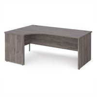Click to view product details and reviews for Maestro 25 Left Hand Ergonomic Desk 1800mm Wide Grey Oak Top With Panel End Leg. Click to view product details and reviews for Maestro 25 Left Hand Ergonomic Desk 1800mm Wide Grey Oak Top With Panel End Leg.