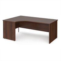 Click to view product details and reviews for Office Desk Left Hand Corner Desk 1800mm Walnut Top And Panel End Leg Maestro 25. Click to view product details and reviews for Office Desk Left Hand Corner Desk 1800mm Walnut Top And Panel End Leg Maestro 25.