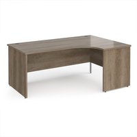 Click to view product details and reviews for Maestro 25 Right Hand Ergonomic Desk 1800mm Wide Nebraska Oak Top With Panel End Leg. Click to view product details and reviews for Maestro 25 Right Hand Ergonomic Desk 1800mm Wide Nebraska Oak Top With Panel End Leg.