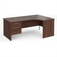 Click to view product details and reviews for Office Desk Right Hand Corner Desk 1800mm With Pedestal Walnut Top And Panel End Leg 1200mm Depth Maestro 25 Mp18erp2w. Click to view product details and reviews for Office Desk Right Hand Corner Desk 1800mm With Pedestal Walnut Top And Panel End Leg 1200mm Depth Maestro 25 Mp18erp2w.