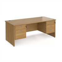 Click to view product details and reviews for Office Desk Rectangular Desk 1800mm With Double Pedestal Oak Top And Panel End Leg 800mm Depth Maestro 25 Mp18p23o. Click to view product details and reviews for Office Desk Rectangular Desk 1800mm With Double Pedestal Oak Top And Panel End Leg 800mm Depth Maestro 25 Mp18p23o.