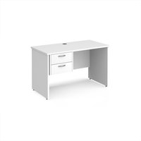 Click to view product details and reviews for Office Desk Rectangular Desk 1200mm With Pedestal White Top And Panel End Leg 600mm Depth Maestro 25. Click to view product details and reviews for Office Desk Rectangular Desk 1200mm With Pedestal White Top And Panel End Leg 600mm Depth Maestro 25.