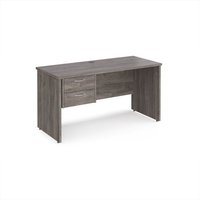 Click to view product details and reviews for Maestro 25 Straight Desk 1400mm X 600mm With 2 Drawer Pedestal Grey Oak Top With Panel End Leg. Click to view product details and reviews for Maestro 25 Straight Desk 1400mm X 600mm With 2 Drawer Pedestal Grey Oak Top With Panel End Leg.