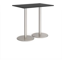 Click to view product details and reviews for Monza Rectangular Poseur Table With Flat Round Brushed Steel Bases 1200mm X 800mm Black. Click to view product details and reviews for Monza Rectangular Poseur Table With Flat Round Brushed Steel Bases 1200mm X 800mm Black.