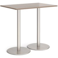 Click to view product details and reviews for Monza Rectangular Poseur Table With Flat Round Brushed Steel Bases 1200mm X 800mm Barcelona Walnut. Click to view product details and reviews for Monza Rectangular Poseur Table With Flat Round Brushed Steel Bases 1200mm X 800mm Barcelona Walnut.