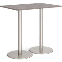 Click to view product details and reviews for Monza Rectangular Poseur Table With Flat Round Brushed Steel Bases 1200mm X 800mm Grey Oak. Click to view product details and reviews for Monza Rectangular Poseur Table With Flat Round Brushed Steel Bases 1200mm X 800mm Grey Oak.