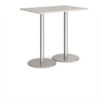 Click to view product details and reviews for Monza Rectangular Poseur Table With Flat Round Brushed Steel Bases 1200mm X 800mm Light Grey. Click to view product details and reviews for Monza Rectangular Poseur Table With Flat Round Brushed Steel Bases 1200mm X 800mm Light Grey.