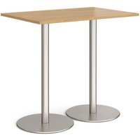 Click to view product details and reviews for Monza Rectangular Poseur Table With Flat Round Brushed Steel Bases 1200mm X 800mm Oak. Click to view product details and reviews for Monza Rectangular Poseur Table With Flat Round Brushed Steel Bases 1200mm X 800mm Oak.