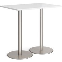 Click to view product details and reviews for Monza Rectangular Poseur Table With Flat Round Brushed Steel Bases 1200mm X 800mm White. Click to view product details and reviews for Monza Rectangular Poseur Table With Flat Round Brushed Steel Bases 1200mm X 800mm White.