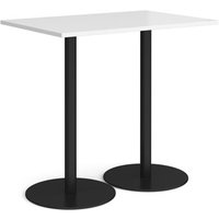Click to view product details and reviews for Monza Rectangular Poseur Table With Flat Round Black Bases 1200mm X 800mm White. Click to view product details and reviews for Monza Rectangular Poseur Table With Flat Round Black Bases 1200mm X 800mm White.