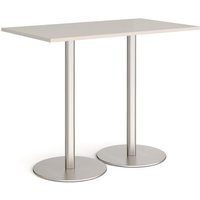 Click to view product details and reviews for Monza Rectangular Poseur Table With Flat Round Brushed Steel Bases 1400mm X 800mm Light Grey. Click to view product details and reviews for Monza Rectangular Poseur Table With Flat Round Brushed Steel Bases 1400mm X 800mm Light Grey.