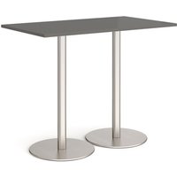 Click to view product details and reviews for Monza Rectangular Poseur Table With Flat Round Brushed Steel Bases 1400mm X 800mm Onyx Grey. Click to view product details and reviews for Monza Rectangular Poseur Table With Flat Round Brushed Steel Bases 1400mm X 800mm Onyx Grey.