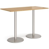 Click to view product details and reviews for Monza Rectangular Poseur Table With Flat Round Brushed Steel Bases 1600mm X 800mm Oak. Click to view product details and reviews for Monza Rectangular Poseur Table With Flat Round Brushed Steel Bases 1600mm X 800mm Oak.